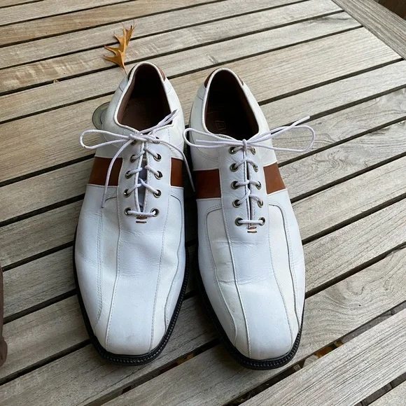 FootJoy Icon Men’s Golf Shoes size 12XW Footjoy Myjoys Premiere Icon Traditional Golf Shoes Custom  main image 4